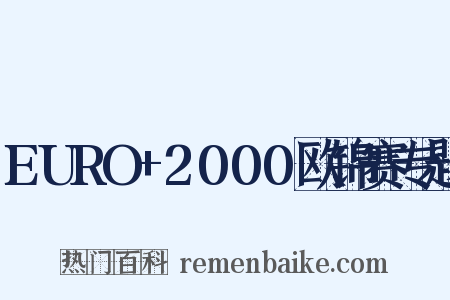 EURO+2000欧锦赛专题是什么意思的图片